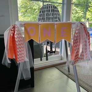 First birthday banner